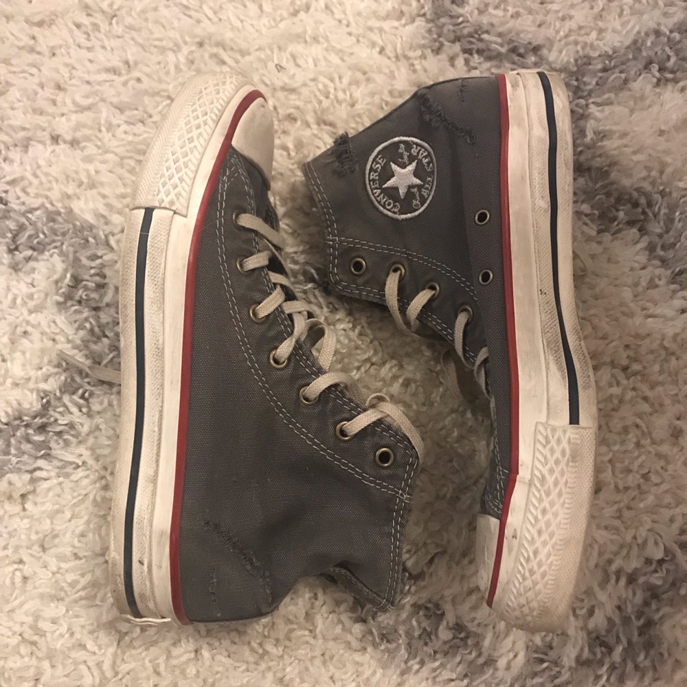 Distressed converse